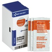 First Aid Only Refill for SmartCompliance Cabinet, Antibiotic Ointment, 0.9g, PK20 FAE-7040